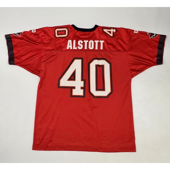 Vintage Wilson Mike Alstott #40 Tampa Bay Buccaneers Jersey Men's 50 / XL - Picture 3 of 9
